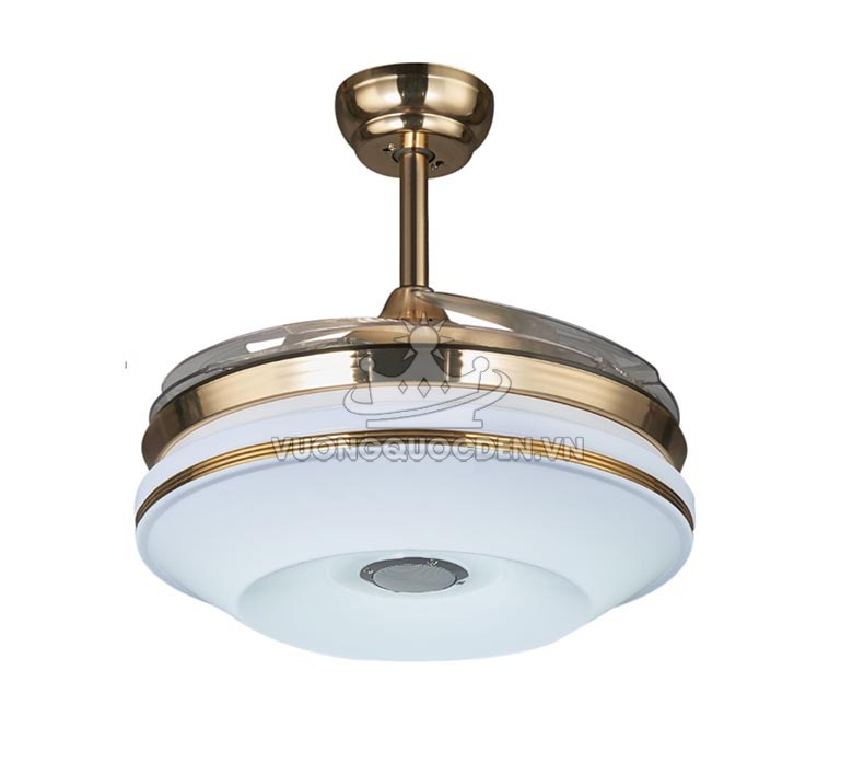Đèn quạt trần LED kiểu dáng hiện đại JC8288-1